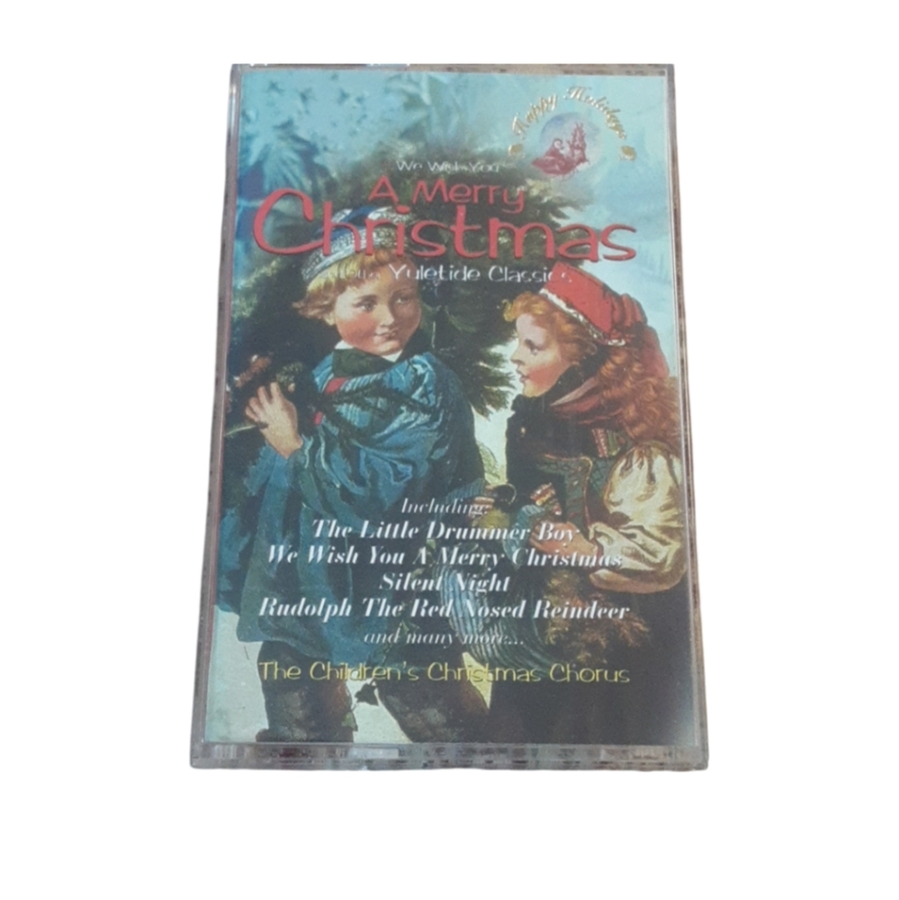 We we wish you a Merry Christmas cassette tape